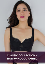 Brassiere W Hook - Black - Classic