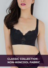 Brassiere W Hook - Black - Classic